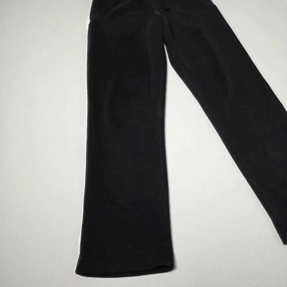 Tek Gear Ultrasoft Fleece Sweatpants Boys Size M Black Drawstring Joggers